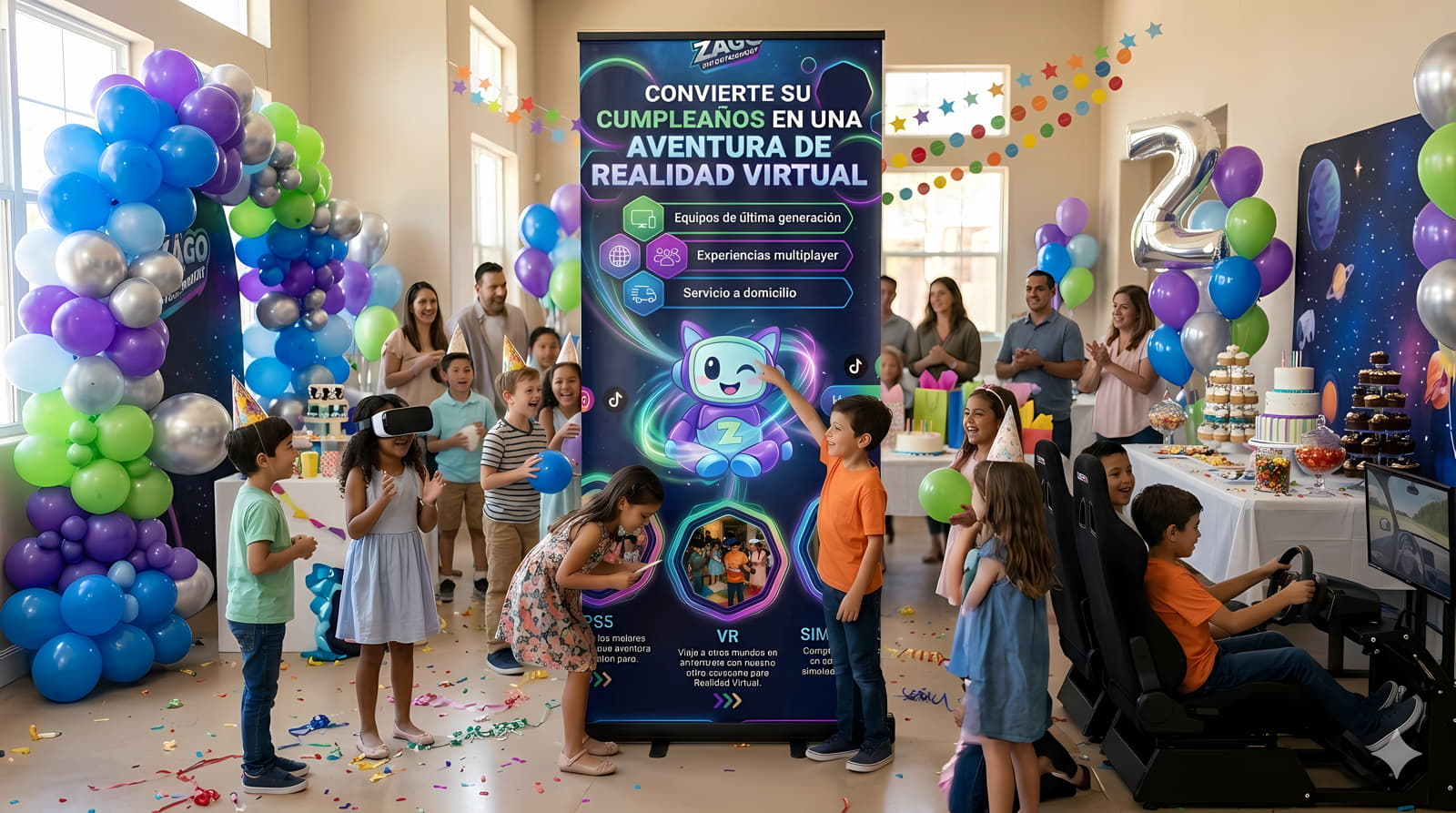 Zago VR experiencia de realidad virtual para eventos